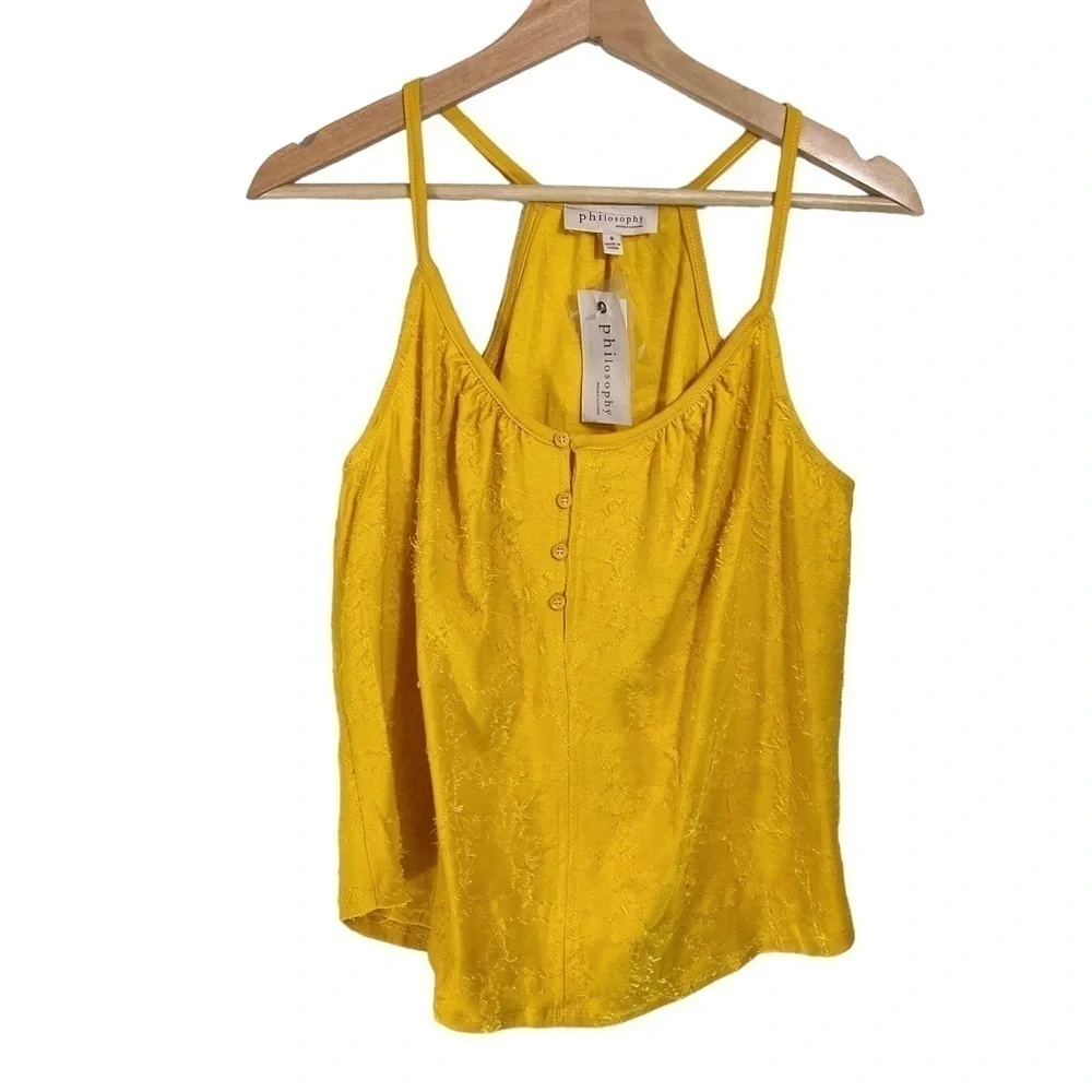 Philosophy Flowy Textured Tank NWT